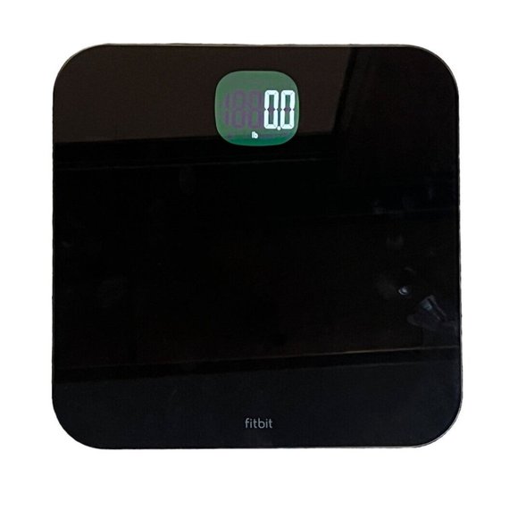 NEW BLACK Fitbit Aria Air FB203BK Bluetooth Digital Body Weight BMI Smart Scale - Picture 5 of 5